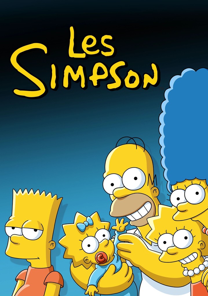 Où regarder la série Les Simpson en streaming